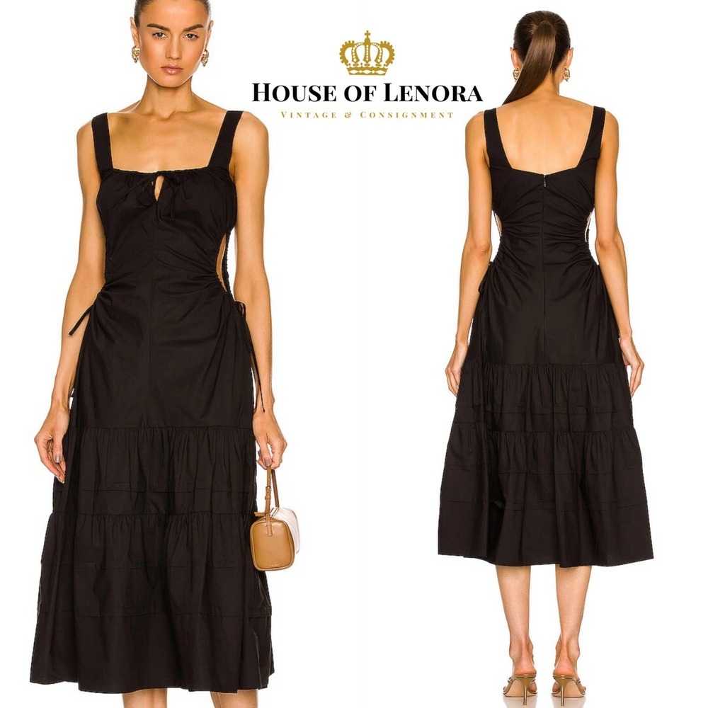 NWT NICHOLAS Betty Dress in Black, size 4 - Picture 10 of 13
